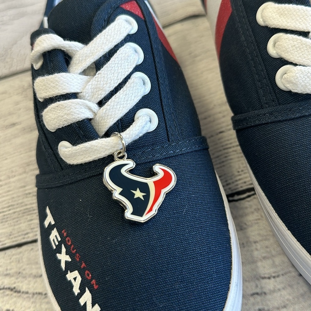 The Bradford Exchange 2013 • Houston Texans Sneakers • Sz 7 • NEW! - Picture 3 of 10
